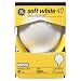 GE Lighting 12979 40-Watt Globe G25 Light Bulb, Soft White