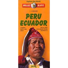 Nelles Peru & Ecuador Travel Map (Nelles Maps)