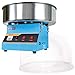VIVO Blue Electric Commercial Cotton Candy Machine/Candy Floss Maker with Bubble Shield (CANDY-KIT-1B)