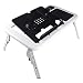 New Laptop USB Folding Table W/ 2 Cooling Fan + Mouse Pad! New Laptop USB Folding Table W/ 2 Cooling Fan + Mouse Pad!