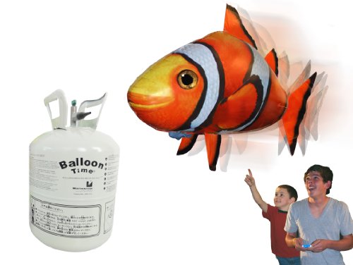 Air Swimmers エアースイマー　クマノミ　ヘリウムバルーンタイム230リットルセット