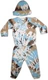 Baby Steps Blue and Brown Dip Dye Set Size 3M