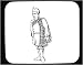 Mouse Pad with kilt, man, 