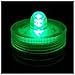 Leegoal Submersible LED Decor Underwater TeaCandle Light For Wedding, Green,10 Pcs