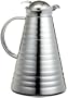 Alfi 31482930100 Vulcano Chrome Plated Metal with Diagonal Finish 8-Cup Carafe