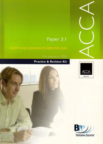 ACCA Paper 3.1 Audit and Assurance Services (Acca Revision Kit)