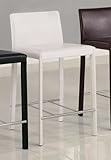 White Counter Height Stool (Set of 2) by Coaster