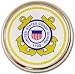 All Products : United States Coast Guard USCG Seal Gold Plated Metal Auto Car Truck Emblem
