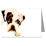 Boxer Corner greeting card set