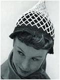 #0309 THE KIMBERLY HAT VINTAGE CROCHET PATTERN (Single Patterns)