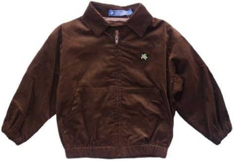 J. Bailey Boy's Chocolate Corduroy Bomber Jacket 7