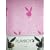PLAYBOY STAR BUNNY CURTAINS PINK PAIR 66 X 54 100% OFFICIAL
