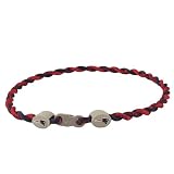 New England Patriots Titanium (Double Braid) Core Sport Necklace