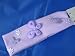 Purple Bridesmaid Dress Pretty little girls Lilac stretchy Butterfly Head band , Kylie band , Alice band,