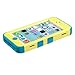 One Tough Shield ® Hybrid 3-Layer Kick-Stand Case (Yellow/Teal) for Apple iPhone 5C - (Softball Green)
