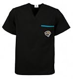 Jacksonville Jaguars Black Scrub Top
