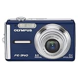 cheap Olympus FE-340 8.0MP Blue Digital Camera