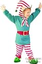 Toddler Elf Christmas Costume (Size:2-4T)