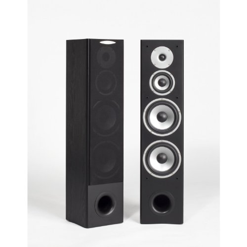 Quadral Quintas 404 II 3-Wege Bassreflex-Standlautsprecher (120/240 Watt) schwarz