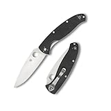 Spyderco Resilience Black G-10 PlainEdge Knife