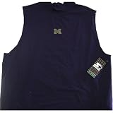 Michigan Wolverines ( University Of ) NCAA No Sleeve Muscle T-Shirt (Medium 38/40)