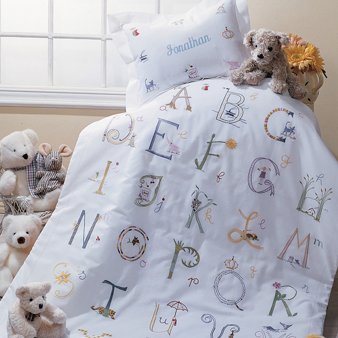 Sferra Baby Abc Sampler Baby Bumper