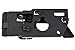 PT Auto Warehouse HY-2508A-FL - Interior Inside Door Handle, Black - Front Left Driver Side, Replaces 826102C000LK