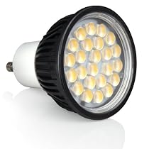 Lighting EVER 5W GU10 LED Bulbs, 50W Equivalent, 320lm, Perfect Standard Size, Warm White, Flood Beam, Recessed Lighting, Track Lighting