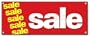 SALE -Outdoor Vinyl Banner- clearance retail sign signs