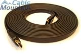 10M 24k Gold Plated Flat Ribbon HDMI Cable - 10 Metre