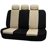 Univerisal Bench Seat Cover 40/60 Split and 50/50 Split Fb051 Beige/black R013