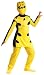 Power Rangers Costume Jungle Fury Yellow Girl - Child 7-8