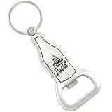 UCF Knights Brushed Metal Bottle Opener Keychain