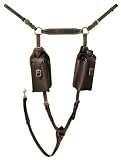 Aussie Leather Breastplate W/Pouches