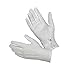 Sannysis 1Pair White Tuxedo Honor Guard Parade Men Inspection Formal Gloves