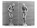 Statuette of an Old Woman with Parkinson's Disease, After 1895 Art Giclee Poster Print by Paul Marie Louis Pierre Richer, 24x18