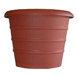 Akro-Mils MSA12000F04 Marina Planter, Terra Cotta, 12-Inch