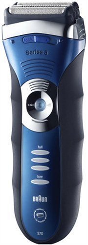 Braun シェーバー シリーズ3 【納得の深剃りのスタンダードモデル (3枚刃・水洗いOK) / 4段階充電表示】 370