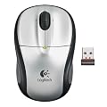 Logitech M305 Wireless Mouse - Light Silver