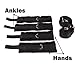 Underbed Restraints Systems Cuffs Shackles Doss Bandage Belt Strap Set Sexy Toy for Couple
