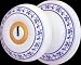 Door Locks Blue Floral Porcelain, Porcelain Keyed interior/exterior door knob set