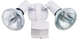 Heath Zenith SL-5312-WH Dual Brite Motion Sensor Security Light, White