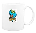 Mug with violet, "rhode island red chicken", "state bird", "state flower", "Rhode Island", state