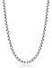 Jstyle Jewelry Mens Womens Stainless Steel Chain Necklace Rolo Cable Link 24 Inch