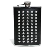 Leather Riveted Flask