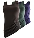 HERMKO 1325 Damen Longshirt in 9 Trend-Farben auch in &Uuml;bergr&ouml;&szlig;e aus 100% europ&auml;ischer Baumwolle l&auml;ngeres Shirt f&uuml;r dr&uuml;ber und drunter, Tank Top f&uuml;r ladies aus EU-Cotton, direkt vom Hersteller aus Deutschland, extra langes Unterhemd zertifiziert nach den strengen Richtlinien von &Ouml;koTex 100