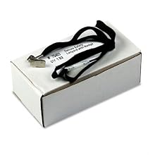 Advantus 36-Inch Safety Lanyard for ID Cards/Badges, Clip Style, Black, Box of 24 (75403)
