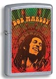 New Zippo Bob Marley Lighter Street Chrome Finish Excellent Performance Popular