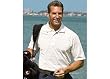 PGA Tour Striped Polyester Polo