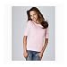 Bella Women's Lightweight 3.2 oz. Cotton Sheer Jersey Longer Length Wide Crewneck T-Shirt